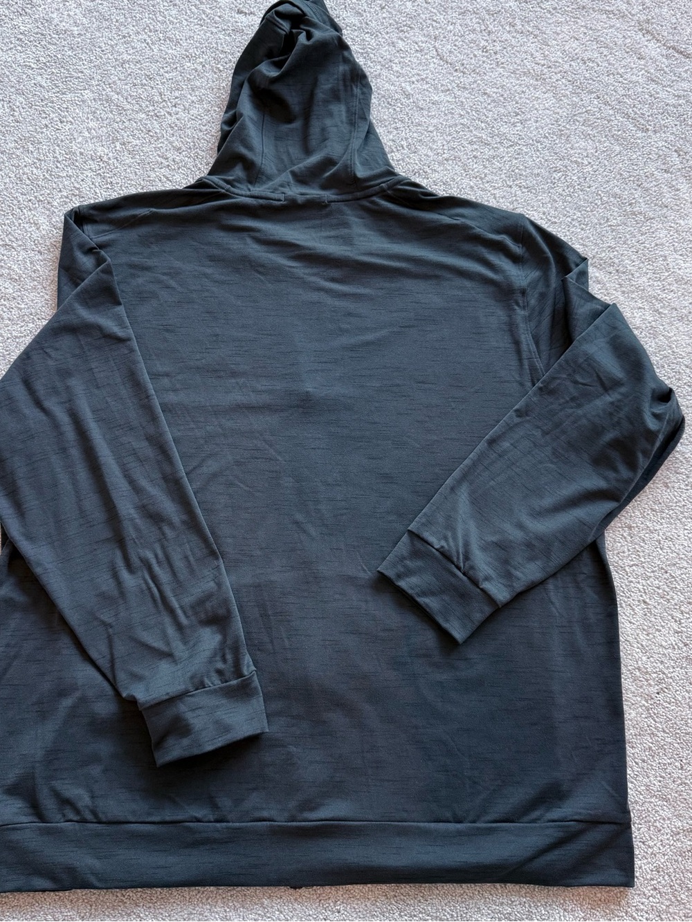 Nike Dri-FIT Full Zip Hooded Athletic Jacket Gray XL - Picture 9 of 9